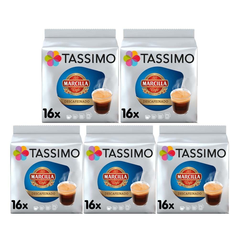 Tassimo Marcilla Decaf Coffee Pods Case