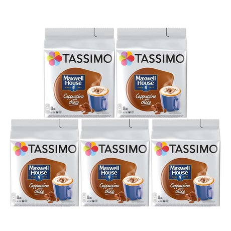 Tassimo T Discs Maxwell House Cappuccino Choco Case