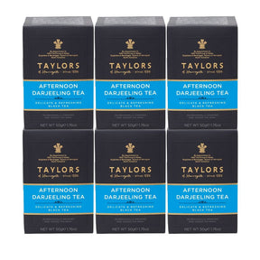 Taylors of Harrogate Afternoon Darjeeling 6 x 20 Envelope Tea Bags
