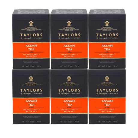 Taylors of Harrogate Assam 6 x 20 Envelope Tea Bags