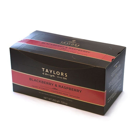 Taylors of Harrogate Blackberry & Raspberry 100 Envelope Tea Bags
