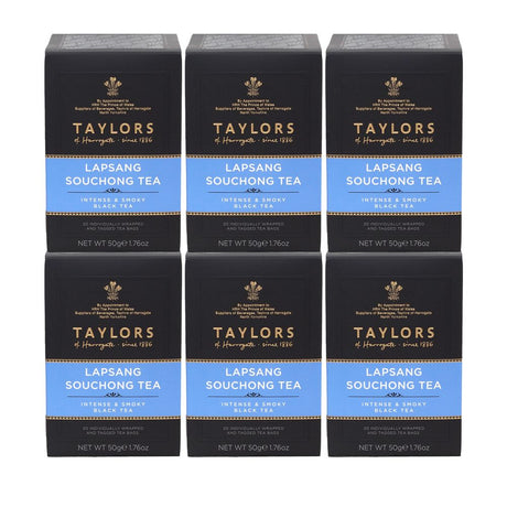 Taylors of Harrogate Lapsang Souchong 6 x 20 Envelope Tea Bags