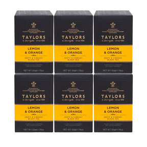 Taylors of Harrogate Lemon & Orange 6 x 20 Envelope Tea Bags