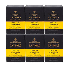 Taylors of Harrogate Organic Chamomile 6 x 20 Envelope Tea Bags