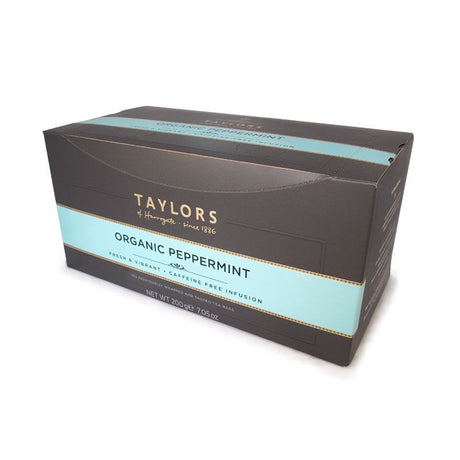 Taylors of Harrogate Organic Peppermint 100's Envelope Tea Bags