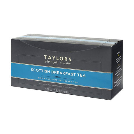 Taylors of Harrogate Scottish Breakfast 100 Envelope Tea Bags