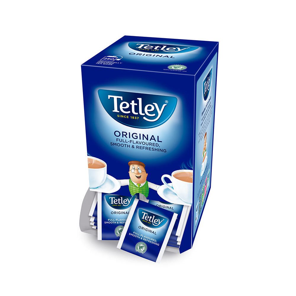 Tetley Tagged Tea Bags in Envelopes 200