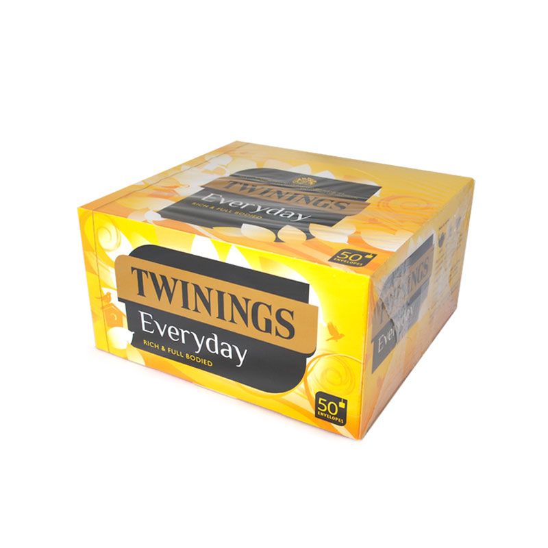 Twinings Everyday 50 Envelope Tea Bags – Coffee Supplies Direct