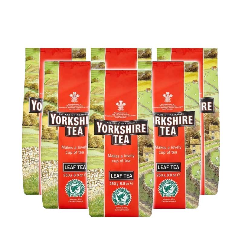 Yorkshire Loose Leaf Tea 250g - Case 6x250g – Coffee Supplies Direct